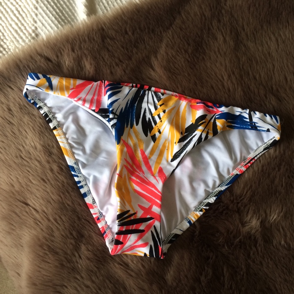 Shoshanna Palm Leaf Bikini Bottom NWT Small